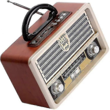 Radio retro de madera Black Friday, radio FM, reproductor de CD, estilo antiguo, bajos potentes, mini audio para exteriores, vol