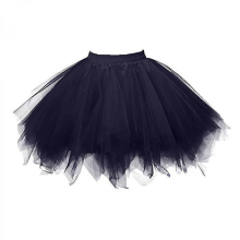 Gonne estive del Black Friday per le donne 2024 Gonna in tulle a rete da donna Gonna elastica da principessa Gonna da ballo cort