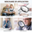 Μεγεθυντικός φακός χειρός LED Black Friday Extra Large με φως - 2x 4x 25x φακός ζουμ, ελαφρι 4