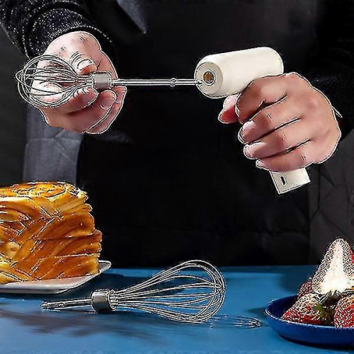 Black Friday Cordless Whisk Usb Recharable Handheld Electric Mixer 1