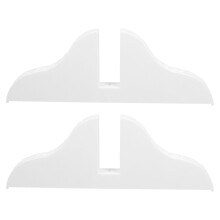 2St Slijtvast PVC Schermhouder Voor Room Divider Buitengebruik