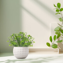 2St Lichtgewicht Kunstmatige Groene Voor En