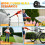 45 Bar Electric Pressure Washer & 2PCS Batteries 6