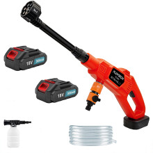 45 Bar Electric Pressure Washer & 2PCS Batteries