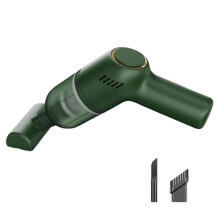 (Green) Powerful Cordless Car Vacuum Cleaner Portable Wireless Vacuum Cleaners for Living Room Bedroom