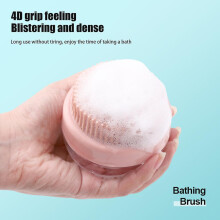 (Green) Round Pet Bathing Brush Pet Grooming Massage Bath Brush Pet Product
