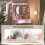 Vanity Desk with Lights Pink 5