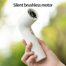 Mini ventilateur turbo abricot USB, flexible puissant rechargeable portable