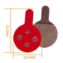 (LE 26R) Bike Disc Brake Pads Abrasion Resistance Disc Brake Pads for mountain Bike