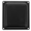 Zwarte Recessed Speaker Handgreep Voor Audio Accessoires 1