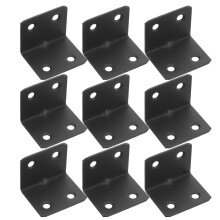 10St Compacte Metalen Hoekbeugels Voor Planken En Meubels