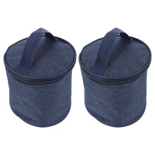 2St Lunchkoeler Tas Voor Picknick En Dagelijks Gebruik, Donkerblauw