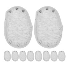 Baby Kleding Snap Extender Met Zachte Katoenen Stof En Aluminium