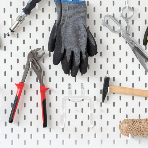 15Witte Pegboard Haakjes Voor En Accessoires 2