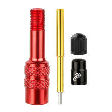 1Rood Aluminium Tubeless Ventiel Verlenger Voor Racefiets