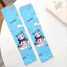 (Normal Model, A9) Kids Sun Protection Sleeves Thin Style Anti-sunburn Sleeves for Outdoor Activities