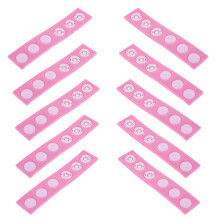 10St Verstelbare Badmutsriem Voor Kinderen Materiaal Roze