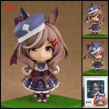 (Solo Wave Opera)Uma Musume Pvc Customizable Horse Figurine With Interchangeable Faces For Collectors Fans And