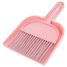 Mini Schoonmaakset Handveger En , Draagbaar En Robuust Roze