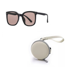 (Grey)Gafas de sol plegables que marcan tendencia con protección UV y lentes polarizadas para ropa de calle y estilo de vida activo