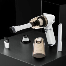 (Black) Multipurpose Handheld Vacuum Long-lasting Vacuum Cleaners with Strong Suction Auto Cleaning Supplies