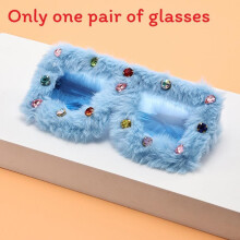 (Blue)Gafas de sol cuadradas negras de diseñador con protección Uv400 para estilo urbano calle