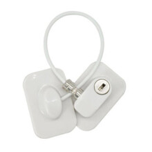 (White) Refrigerator Lock with Keys Fridge Cabinet Child Safety Childproof for Kids Window Door Drawer