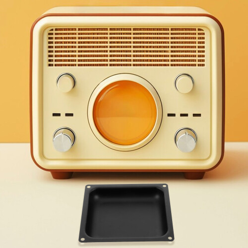 Zwarte Recessed Speaker Handgreep Voor Audio Accessoires 2