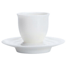 (B Ceramics) Tea Cups with Saucers Classic Underglaze Chinese Tea Cup For Chinese Traditional Gongfu Tea Ceremony