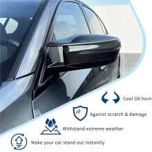 Real Carbon Fiber Side Mirror Cover for 3 Series G20 G28 2019-2025 Rearview Mirror Covers Trim Accessories