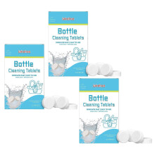 (3 Boxes of 36PCs) Water Bottle Cleaning Tablets For Limescale Long Lasting Effect Descaling Tablets for Bathroom