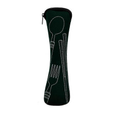 (05) Cutlery Holder Portable For Spoon Fork Dinner Bag Travel Camping Tableware