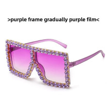 (Style 8)Chic Black Fullframe Sun Glasses With Uv Protection For Travel Leisure And