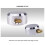 Cp-3184 Hidden Shackle Padlocks Keyed Solid Steel with 2 Keys Hide Lock Body Security Lock for Universal 3