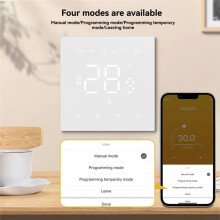 Tuya WiFi Temperature Controller 100-240 V 3 A Ścienny Kocioł Kompatybilny z Alexa i Home B