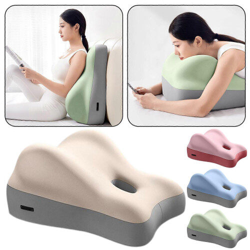 (Dark Gray) Wedges Pillow for Couples Ergonomic Design Multi-Functional Butt Cushion for Tailbone Pain Relief 1