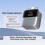 Automatic Cut Off Charging Protecto 140W Overnight Auto-Disconnect Charging Adapter for Type C Electronic Devices Silver 4