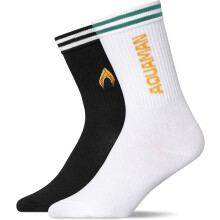 Short Sports Socks in Organic Cotton Comfortable Breathable 2 Pairs 43-46 — cotton socks, men's short socks