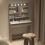 Vanity Desk with Lights Grey 7