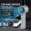 Mini ventilateur turbo strass, 199 vitesses écran digital longue durée 1