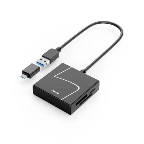 Hama Hama USB-C externe Speicherkartenleser schwarz