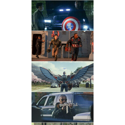 Captain America 1-4 Blu-ray 1080P BD 1