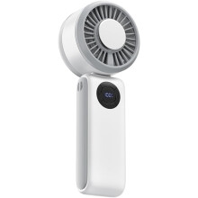 Mini ventilateur glace, 100 vitesses sans palier écran digital portable