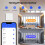 Tuya WiFi  Light  App Remote Control with for Alexa  Home Route 3 Gang 6