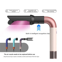 Hair Straightener Attachment for  Hair Dryer HD17 HD18 Gentle Airflow Smooth Nozzle to Straight, Smooth, Sleek