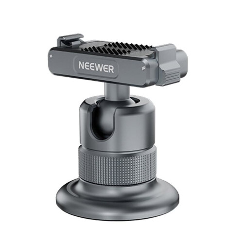 NEEWER Magnetic Camera Mount, 360 Quick Release   Adapter Base Mount for  /360/Osmo Action 5 Pro/4/3 Gray