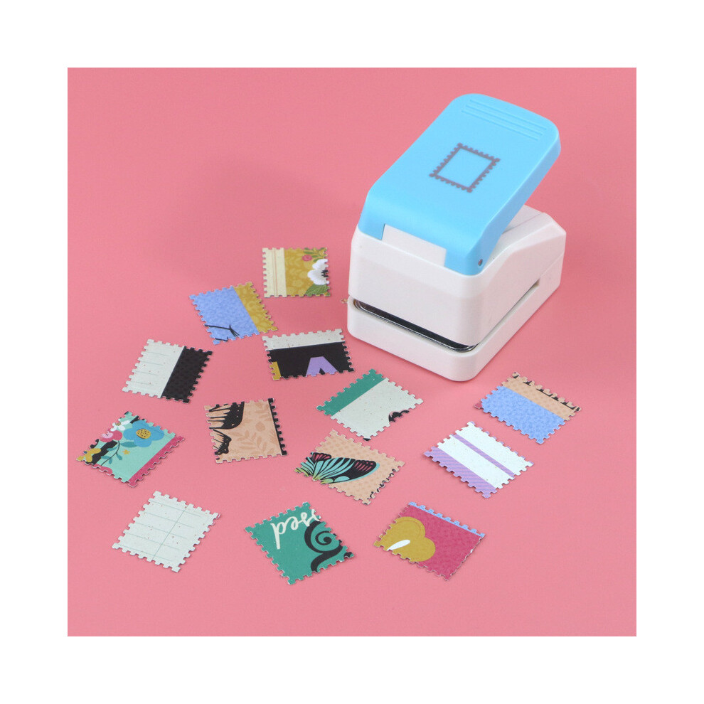 (Indentation) Creative Square Stamp Border Diy Craft Puncher Journal Decorative Embossing Punch Tool Handmade Paper Craft Cutter 696861130651