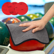Bowling Mat, Bowling Accessories, Bowling Towel, Reshaping, and Cleaning Kit Professionally Polished Bowling Mat