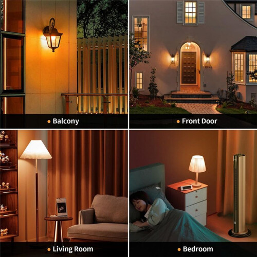 2PCS LED Purples Light Bulb 9W E27 Base Non-Dimmable Light Bulb Lighting for Home Lighting Holiday Lighting Decor 1