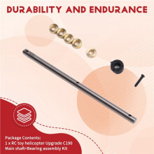 RC Toy Helicopter Upgrade C190 Main Shaft+Bearing Assembly Kit for RC C190 RC Toy Helicopter Parts